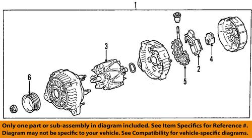 Toyota oem 270602028084 alternator