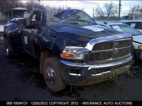 11 12 dodge ram 2500 pickup l. side view mirror 553119