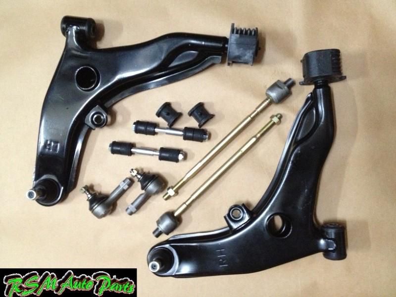 Mitsubishi mirage 97-01 full repair suspension control arm ball joint tie rods