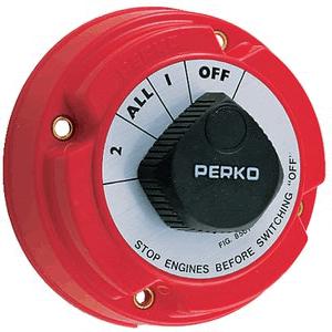 Perko battery electrical selector switch boat marine rv 8501 1 2 on off all