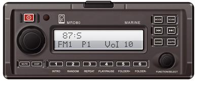 Polyplanar mrd80 am/fm/cd/mp3/sirius stereo