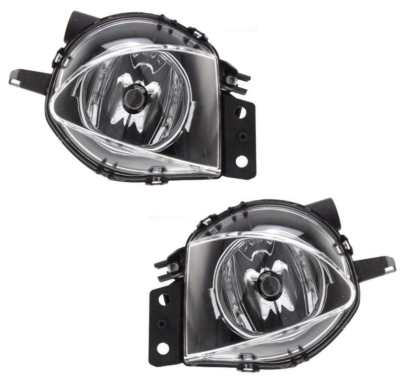 Driving fog light lamp assembly pair set (driver & passenger side, qty 2)