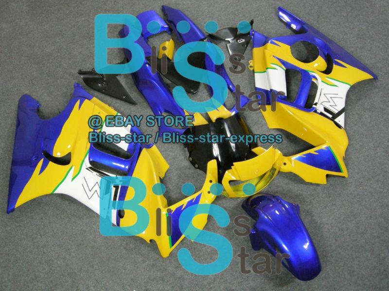 Injection plastic fairing bodywork fit cbr600f3 cbr600 f3 1997-1998 set 23 w11