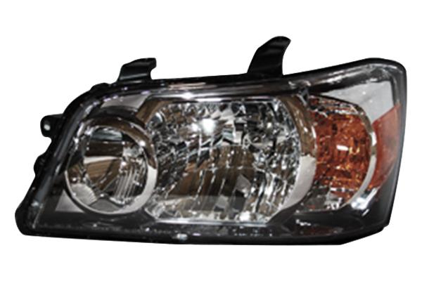 Tyc 20-6568-00 04-06 toyota highlander left replacement headlight assembly