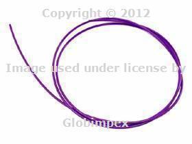 Mercedes r107 w116 w123 purple/yellow vacuum line 1.0x4.0mm oem new + warranty