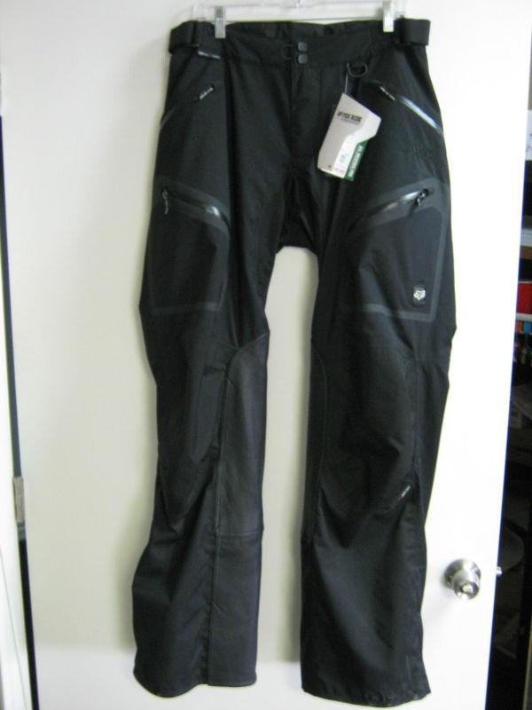 Fox racing brand new over the bootpant called all weather pro size 38