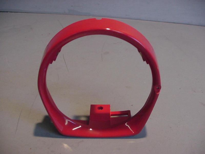 New oem honda   head light rim  pa50i 1978 - 1979  33101-147-671zg  scarlet red