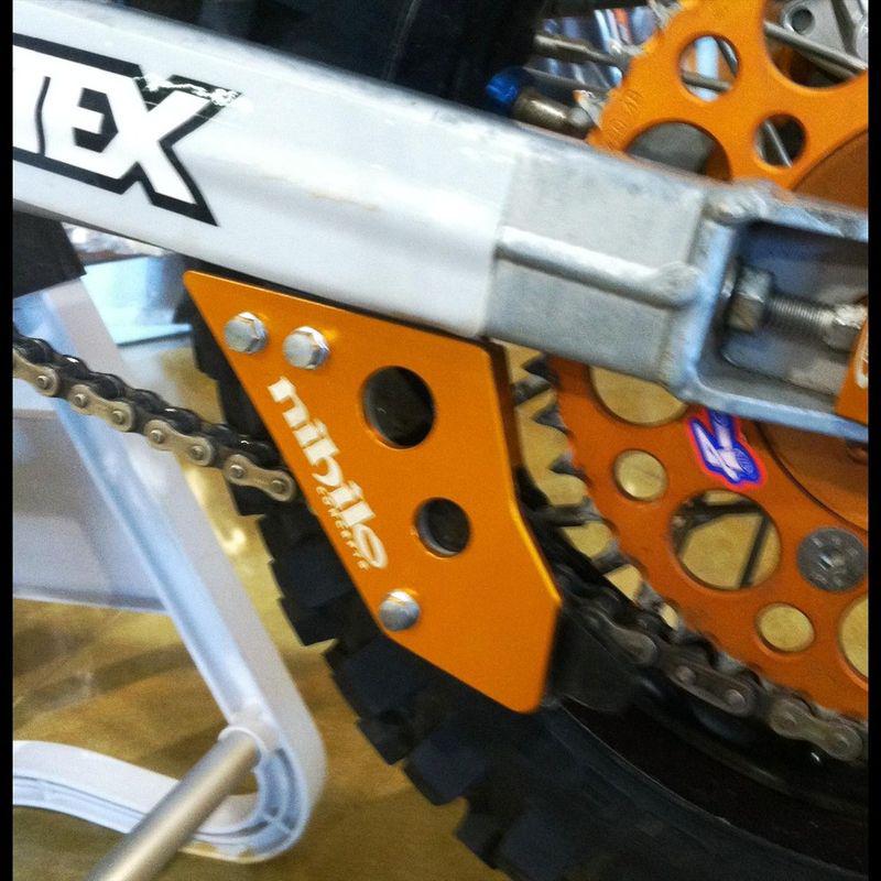 New nihilo concepts chain guide skeg for ktm 65 sx xc  wmrskeg-o