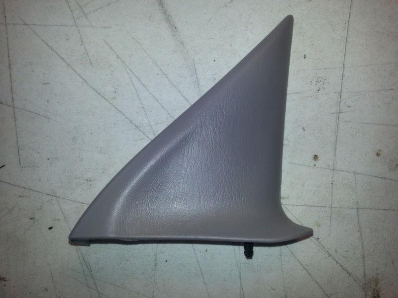 Oem 97-02 ford expedition passenger side interior mirror door trim grey gray