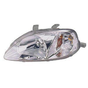 99-00 honda civic 2d/3d/4d headlight headlamp left driver side new