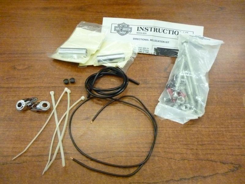 Harley davidson sportster & fxr direction relocation kit new nos 90504-82a fx