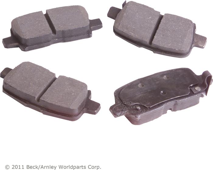 Beck arnley disc brake pad