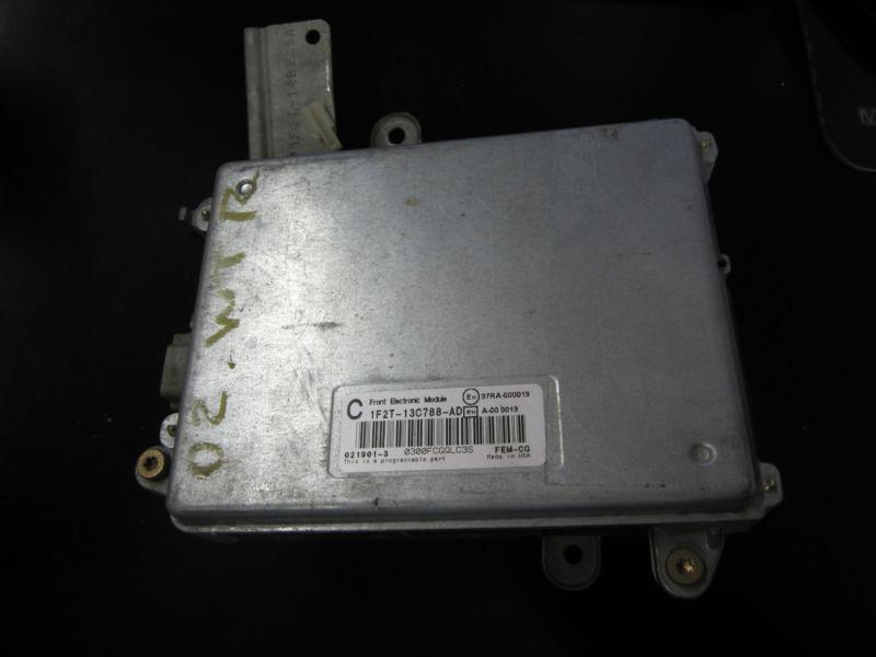 Ecm 1f2t-13c788-ad 2001-2003 ford windstar multifuntion front elect. module