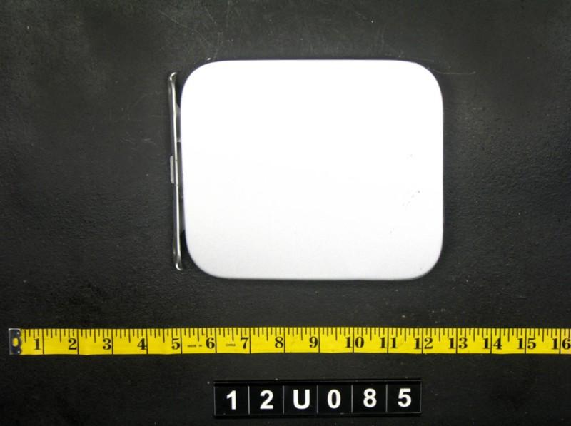 07 versa fuel filler door lid gas tank cover cap oem white 12u085