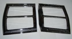 New mopar 1969 dodge dart tail light bezels