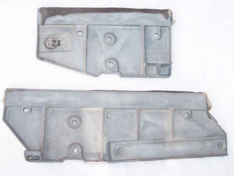 1969 mustang shelby mach 1 boss grande cougar xr7 lh door window glass brackets