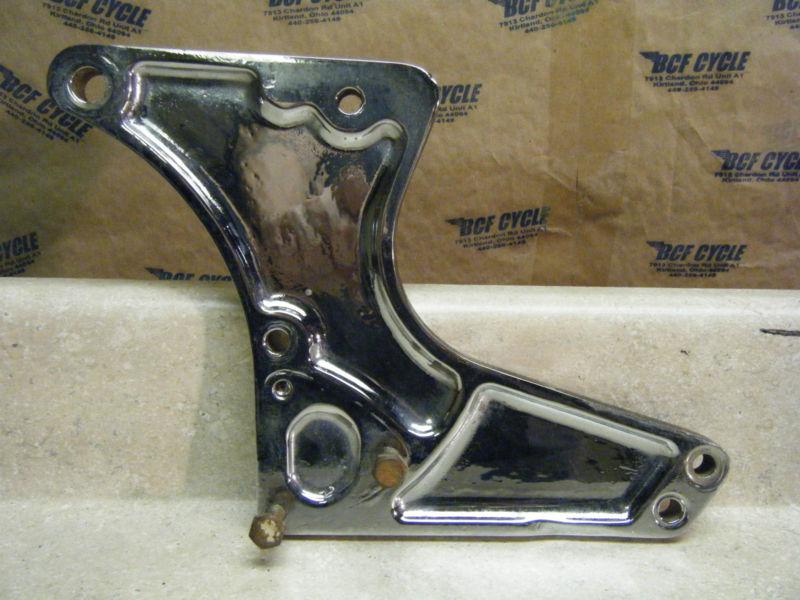 Original norton chrome "z" plate footpeg mounting bracket commando 850 750