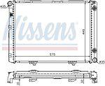 Nissens north america 62722a radiator