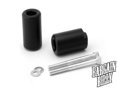 Kawasaki zx9r zx9 r no cut black frame sliders (2002-2003)