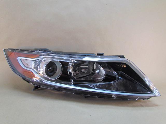 Kia optima hybrid right passenger hid bi xenon headlight head lamp 92102 4u030