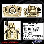 Centric parts 141.61523 rear right rebuilt caliper with hardware