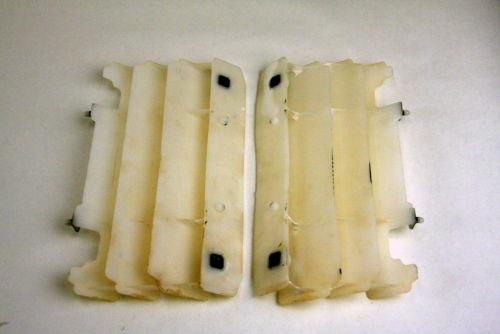 Radiator guards 2005 yz250f yz 250f air louvers grill cover yz250 yz125 04 05