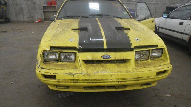 87 88 89 90 91 92 93 ford mustang l. headlight 1446672