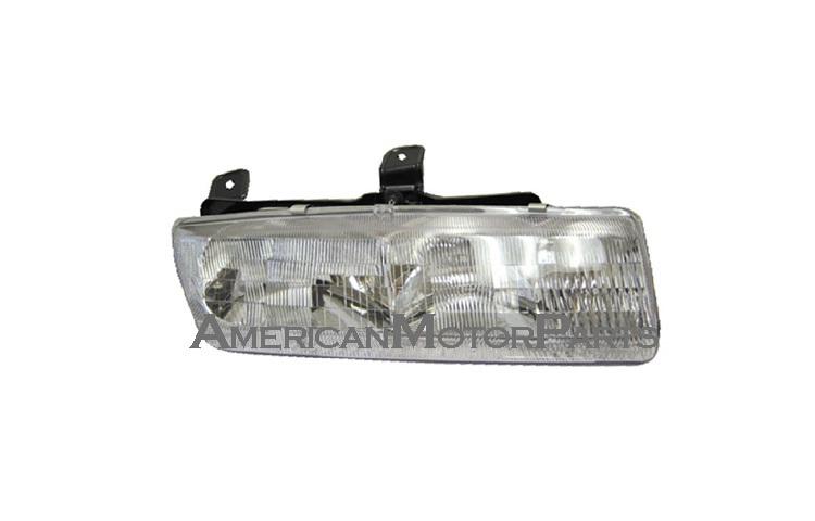 Right passenger side replacement headlight 91-92 saturn s series - 21020302