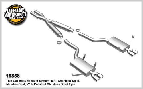 Magnaflow 16858 bmw m5 stainless cat-back system performance exhaust