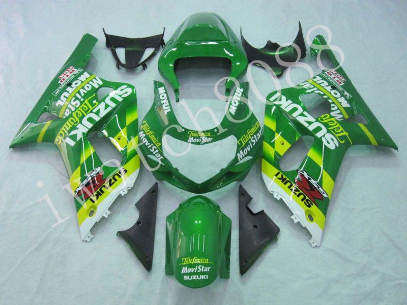 Motogp abs bodywork fairing  fit for suzuki gsxr 1000 k1 2000-2002 2001 hx146