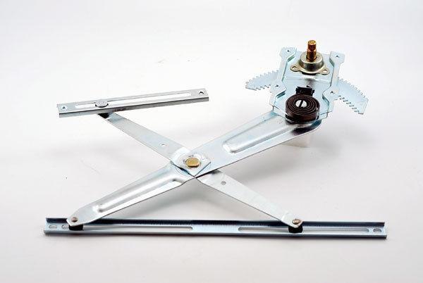 Manual front window regulator with warranty - pair