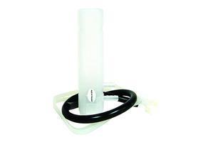 Motion pro battery overflow catch tank, white, 3/4 in. diameter x 4 in. length