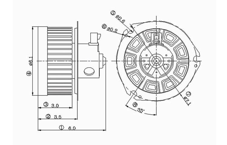 Replacement blower motor assembly 96-08 chevy express 96-08 gmc savana 89019112