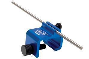 Motion pro chain alignment tool,blue anodized, clamps  squarely to rear sprocket