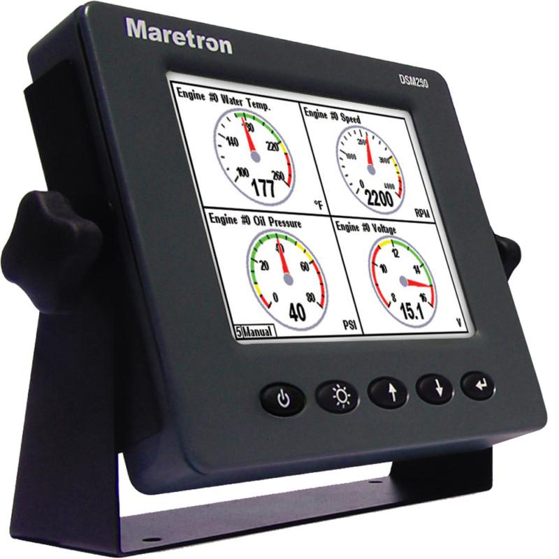 Maretron dsm250-02 multi-function color display - grey dsm250-02