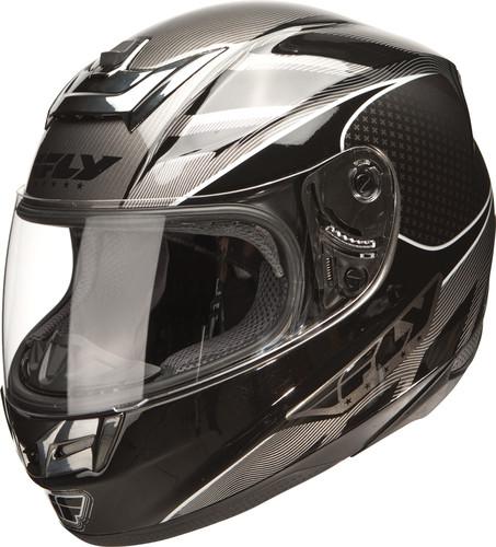 G-max paradigm motorcycle helmet black/silver x-small