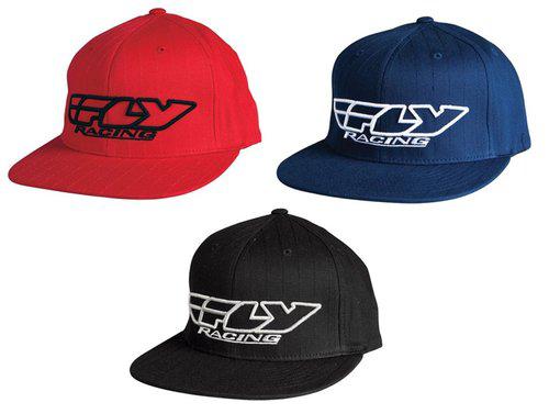 Fly racing corporate pinstripe flexfit hat