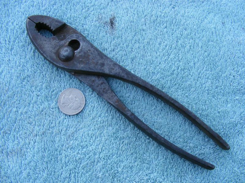 Vintage lectrolite slip joint pliers no 218 8-1/4" inch