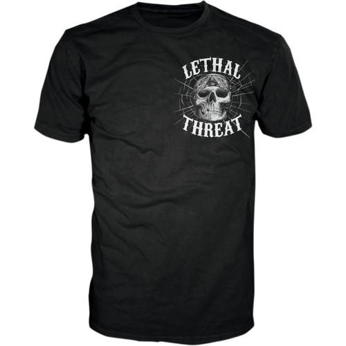 Lethal threat lt20193l tee hard luck biker lg