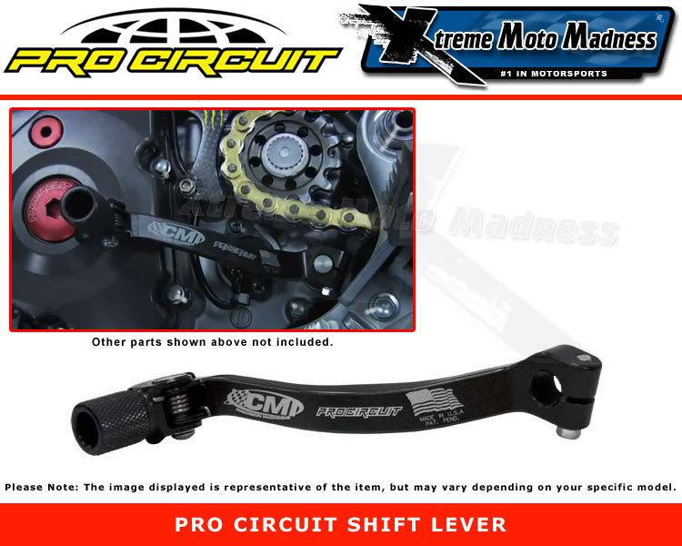 New pro circuit shift lever 2009-2011 kawasaki kxf250  kx250f pz16020494