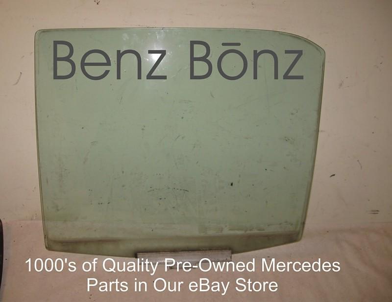 Glass left rear door mercedes 300e 300d chassis w124.128