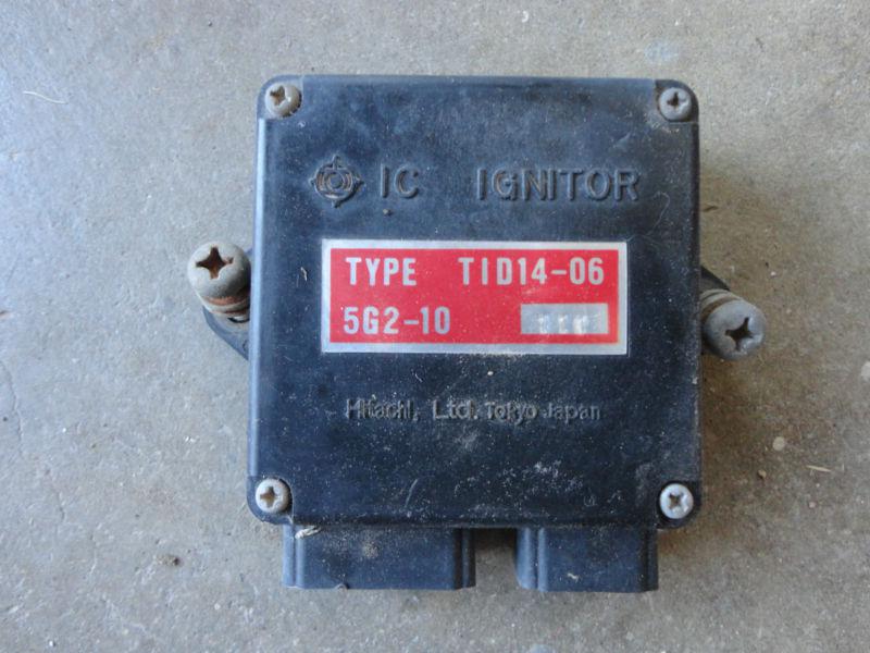 81 yamaha maxim 650 cdi ignitor - tid14-06 5g2-10 - xj 650