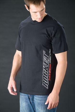 New joe rocket logo t-shirt, black, large/lg