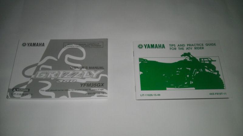 Yamaha grizzly 350 owner's manual