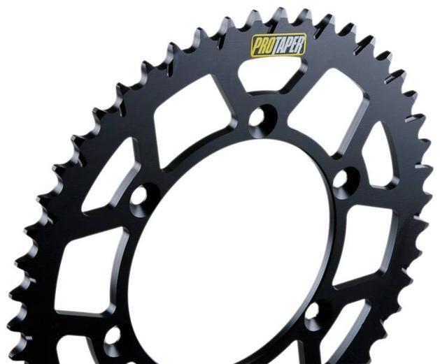 Protaper mx rs rear sprocket 51t aluminum black fits kawasaki kx250f 2004-2013