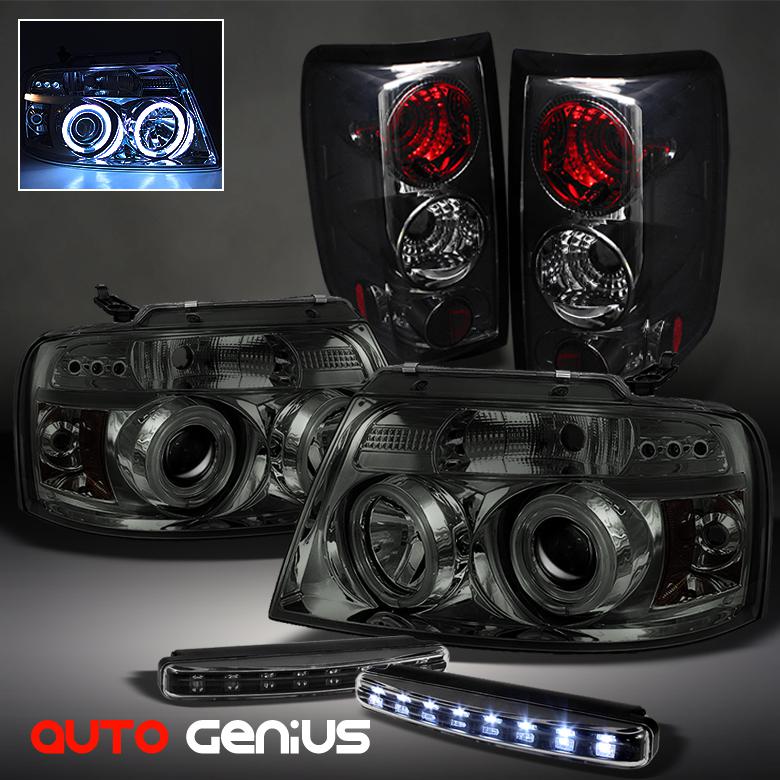 04-08 f150 smoke ccfl projector headlights + altezza tail lights + daytime led