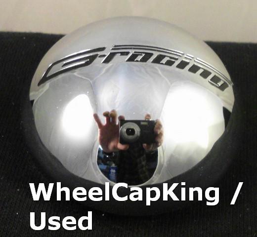 G racing wheels chrome custom wheel center cap (1) # 896k60