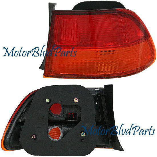 96-98 civic 2d outer tail light rear lamp passenger rh