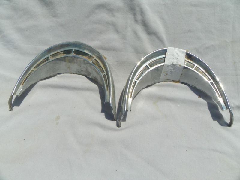 1955-57 ford headlight bezels