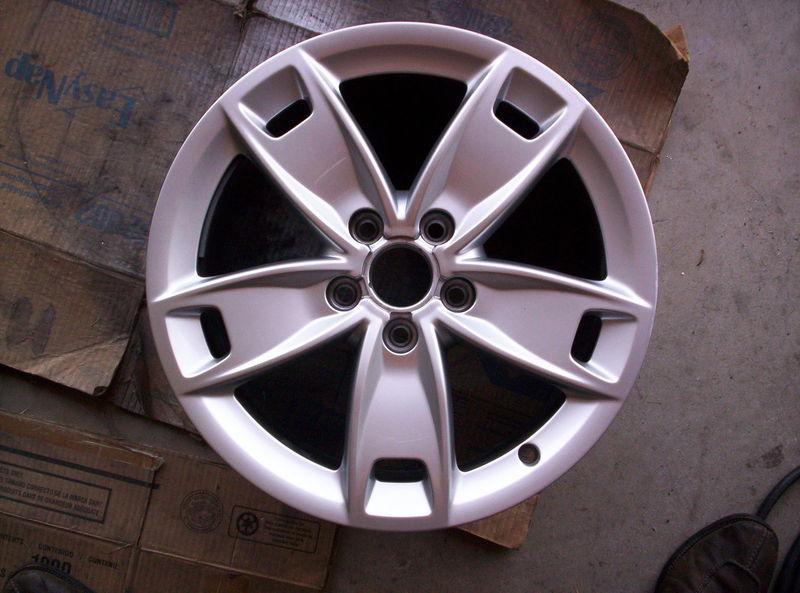 Audi a3 a4 oem factory 17"wheel/rim 2009-10-2010-2011 silver 8p0601025bl 58831